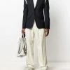 Alexander McQueen panelled wool blazer