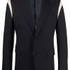 Alexander McQueen panelled wool blazer