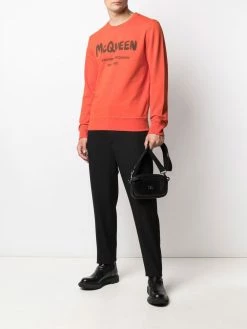 Alexander McQueen logo-print sweatshirt