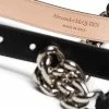 Alexander McQueen chain-link leather belt
