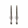 Alexander McQueen Pearly Skull drop earrings