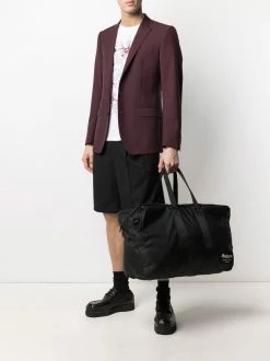 Alexander McQueen large logo patch holdall