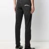 Alexander McQueen logo-embroidered straight-leg jeans