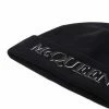 Alexander McQueen embroidered-logo beanie