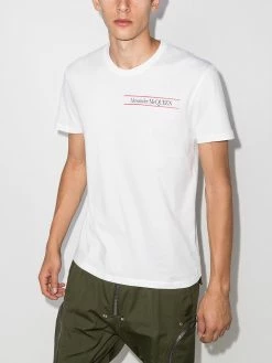Alexander McQueen logo tape short-sleeve T-shirt