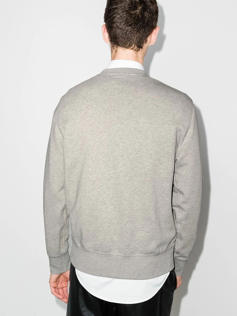 Alexander McQueen Graffiti print crew neck sweatshirt 3 Alexander McQueen graffiti print crew neck sweatshirt