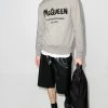 Alexander McQueen Graffiti print crew neck sweatshirt 9 Alexander McQueen graffiti print crew neck sweatshirt