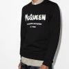 Alexander McQueen Graffiti-print sweatshirt