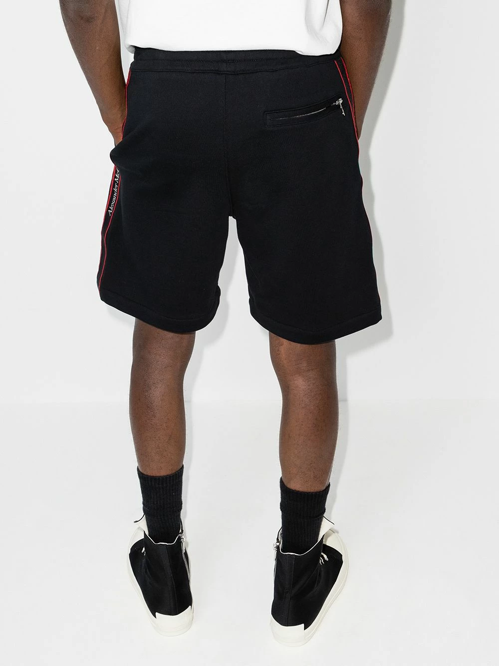 Alexander McQueen Logo tape track pants 3 Alexander McQueen logo tape track pants