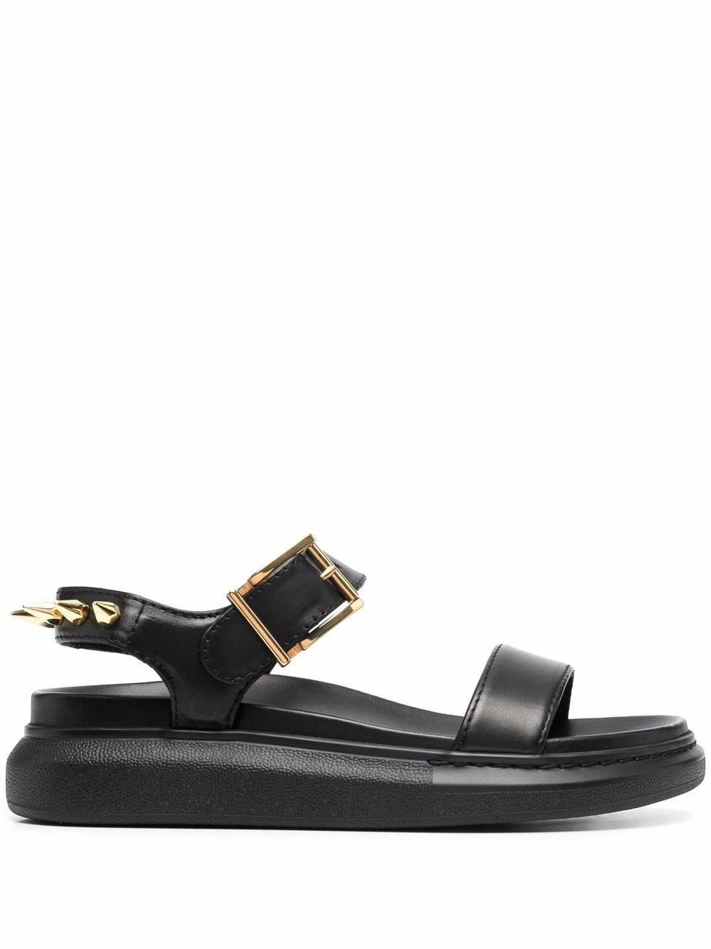 Alexander McQueen Stud embellished open toe sandals 1 Alexander McQueen stud-embellished open-toe sandals