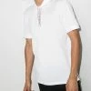 Alexander McQueen logo-tape short-sleeve polo shirt