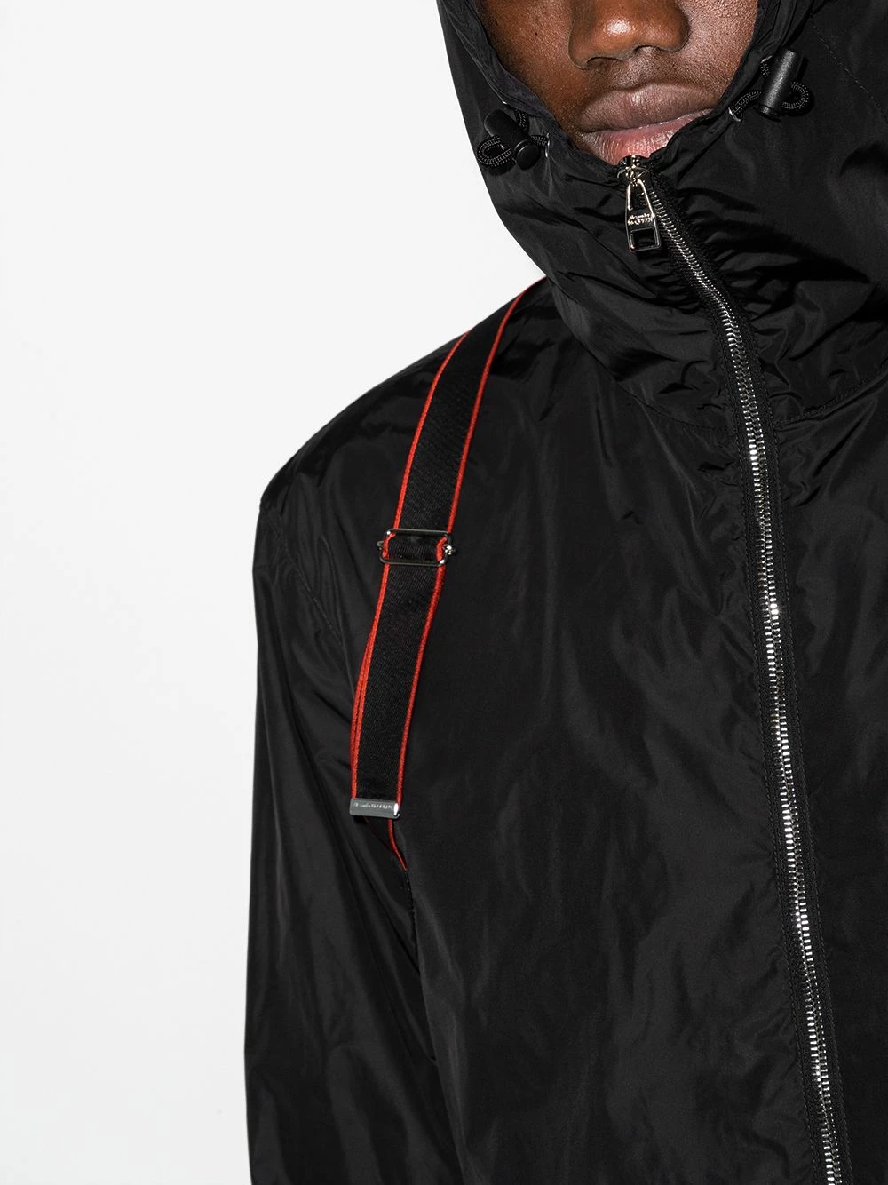 Alexander McQueen Harness logo tape jacket 4 Alexander McQueen harness logo tape jacket