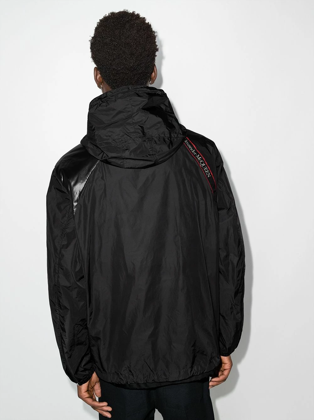 Alexander McQueen Harness logo tape jacket 3 Alexander McQueen harness logo tape jacket