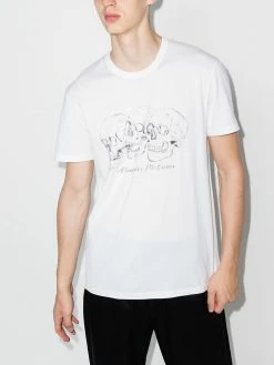 Alexander McQueen skulls print T-shirt