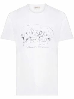 Alexander McQueen skulls print T-shirt
