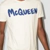 Alexander McQueen graffiti short sleeve T-shirt