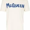 Alexander McQueen graffiti short sleeve T-shirt