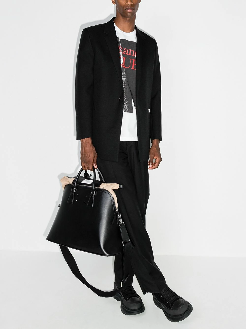 Alexander McQueen Photograph print T shirt 5 Alexander McQueen photograph-print T-shirt