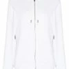 Alexander McQueen logo-tape zip-up cardigan