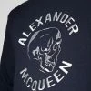 Alexander McQueen embroidered skull logo sweatshirt