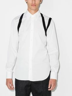 Alexander McQueen Double Harness long-sleeve shirt