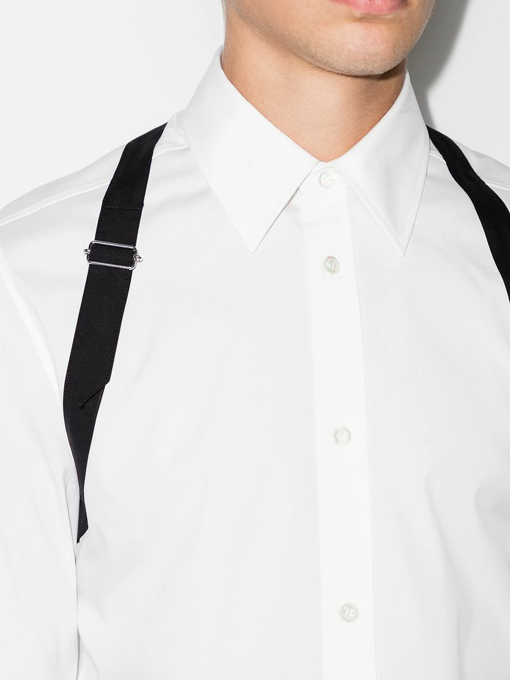 Alexander McQueen Double Harness long sleeve shirt 4 Alexander McQueen Double Harness long-sleeve shirt