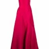 Alexander McQueen one-shoulder silk gown
