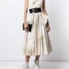 Alexander McQueen printed drape dress