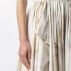 Alexander McQueen printed drape dress