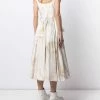 Alexander McQueen printed drape dress
