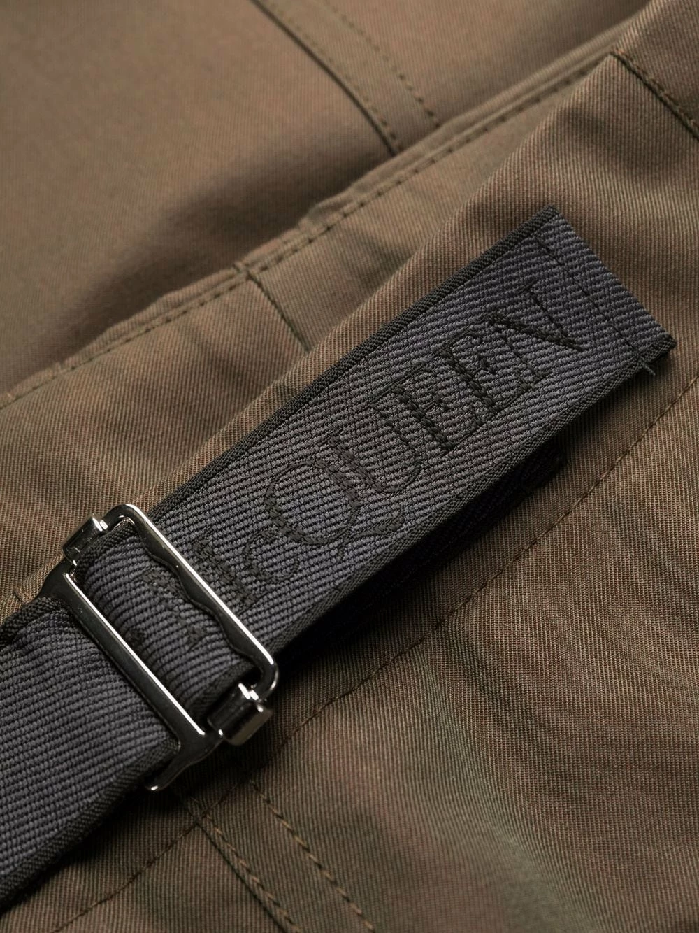 Alexander McQueen Logo strap tailored trousers 7 Alexander McQueen logo-strap tailored trousers