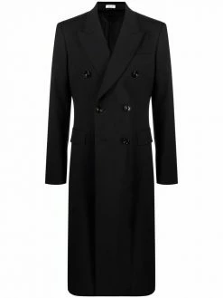 Alexander McQueen double-breasted wool coat