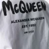 Alexander McQueen logo print shirt