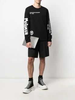 Alexander McQueen Typographic Skull print T-shirt