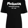 Alexander McQueen graffiti logo T-shirt