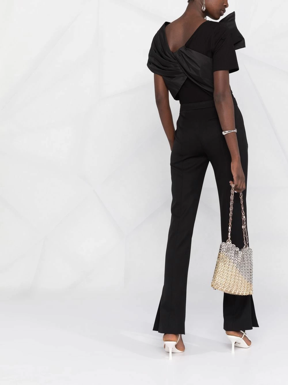 Alexander McQueen Ankle slit cigarette trousers 4 Alexander McQueen ankle-slit cigarette trousers