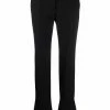 Alexander McQueen ankle-slit cigarette trousers