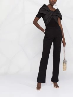 Alexander McQueen ankle-slit cigarette trousers