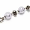 Alexander McQueen Skull pearly bead bracelet 5 Alexander McQueen skull pearly bead bracelet