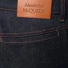 Alexander McQueen contrast-stitch straight-leg jeans