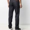 Alexander McQueen contrast-stitch straight-leg jeans