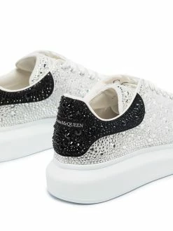 Alexander McQueen Oversized crystal-embellished sneakers