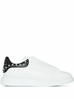 Alexander McQueen oversized embellished low-top sneakers