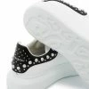 Alexander McQueen oversized embellished low-top sneakers