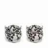 Alexander McQueen skull-embellished cufflinks