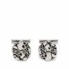 Alexander McQueen Skull embellished cufflinks 5 Alexander McQueen skull-embellished cufflinks