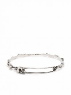 Alexander McQueen Skull safety pin bracelet