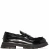 Alexander McQueen lug-sole penny loafers