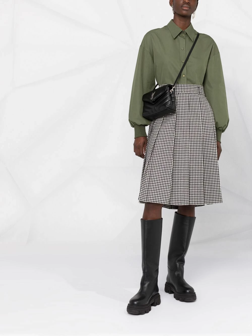 Alexander McQueen Long sleeved cotton shirt 2 Alexander McQueen long-sleeved cotton shirt