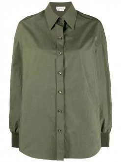 Alexander McQueen long-sleeved cotton shirt